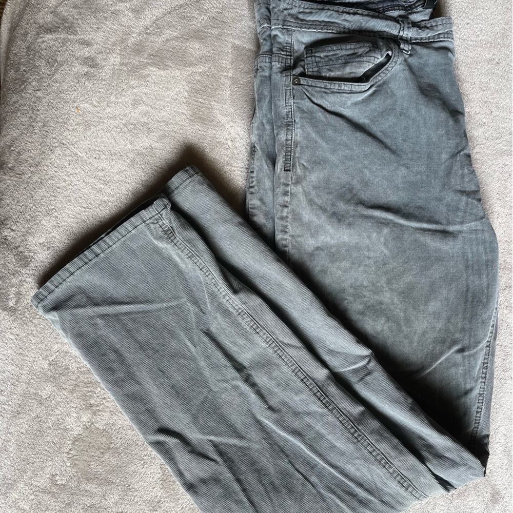 Gray Corduroy Pants